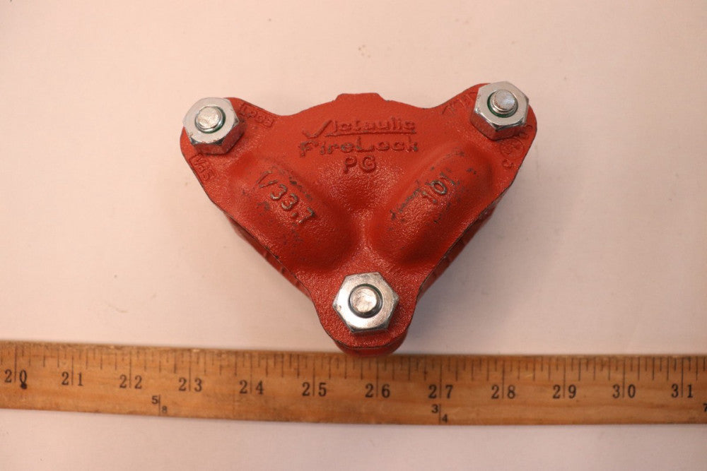 Victaulic No. 101 90-Degree Elbow with Gasket Orange 1/33.7