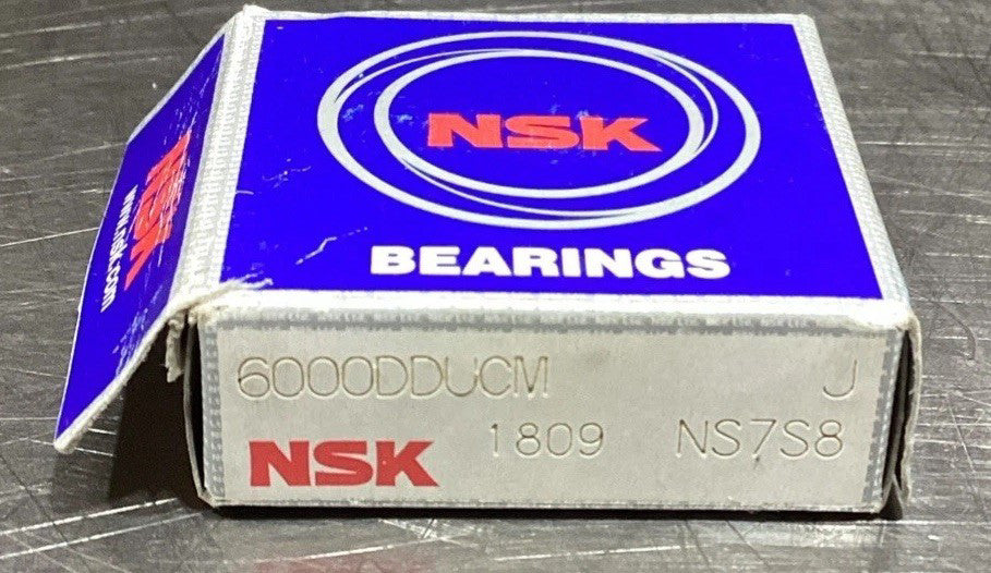 NSK 6000DDUCM Deep Groove Ball Bearing, NOS Surplus