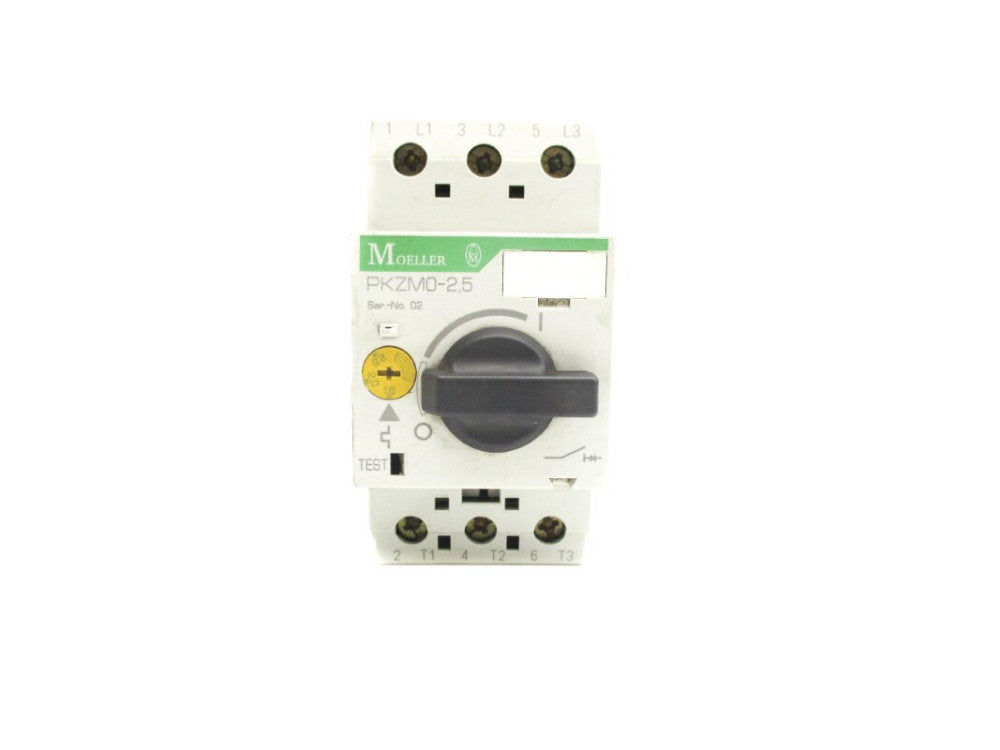 KLOCKNER MOELLER PKZM0-2.5 SER. 02 1.6-2.5A 600V NSNP