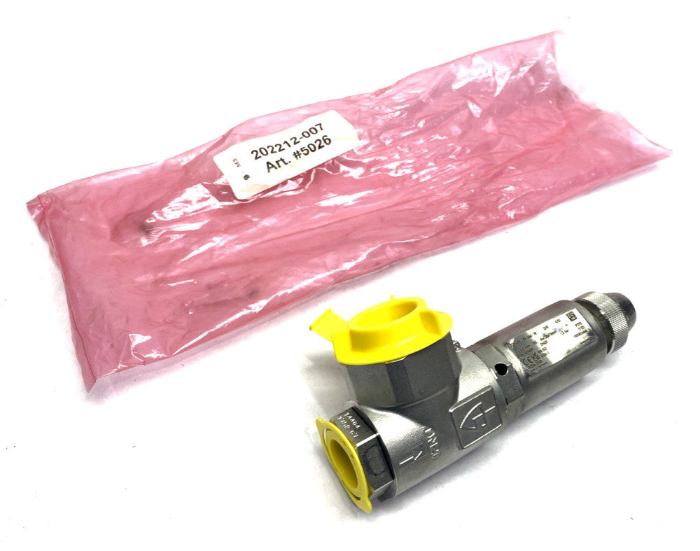 END TUV-SV.22.666.18 Safety Valve Typ 451sGK DN20 1.2 bar 202212-007 5026