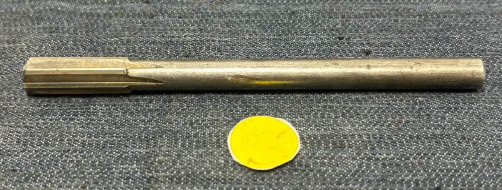 UNBRANDED HS RIGHT HAND 6 FLUTE CHUCKING REAMER   .40  5-3/8" OAL