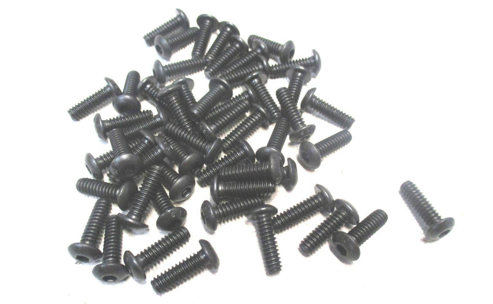 Brighton (201059) #10-24 UNC 5/8" OAL 1/8" Hex Button Cap Screw - Lot of 50
