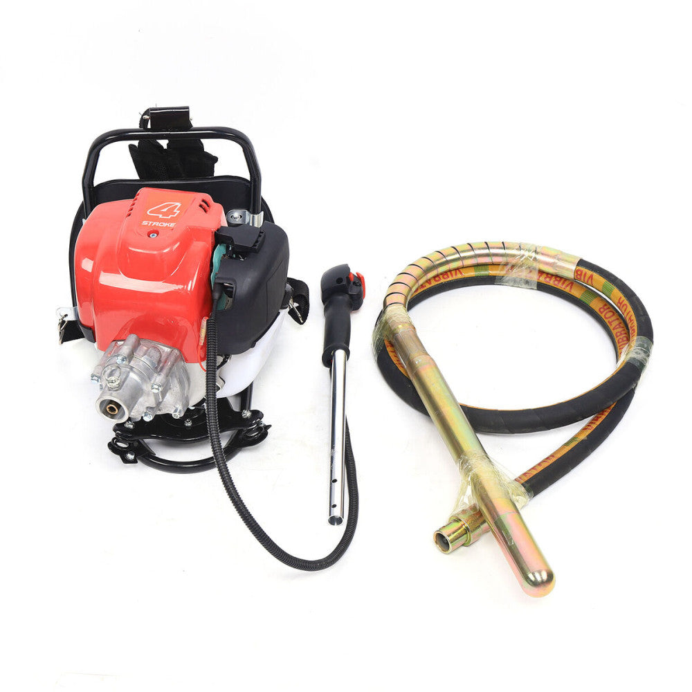 4 Stroke 1.4HP Concrete Vibrator Backpack Vibrator Portable Concrete Vibrator