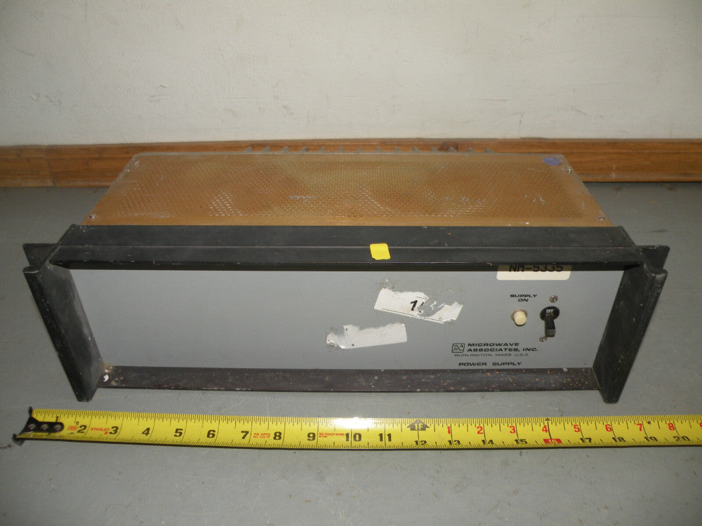 Microwave Associates 24 V Power Supply 802940
