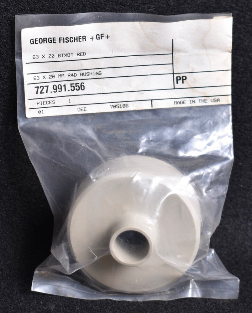 Georg Fischer Reducer Bushing PP 63-20mm 2" x 1/2" Butt Fusion 727.991.556