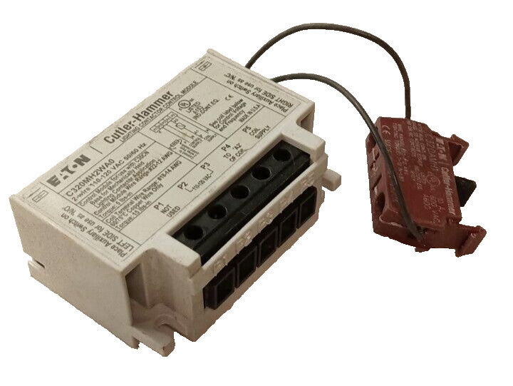 Eaton Cutler-Hammer Lighting Contactor Control Module 110-120 VAC 2W  C320MH2WA0