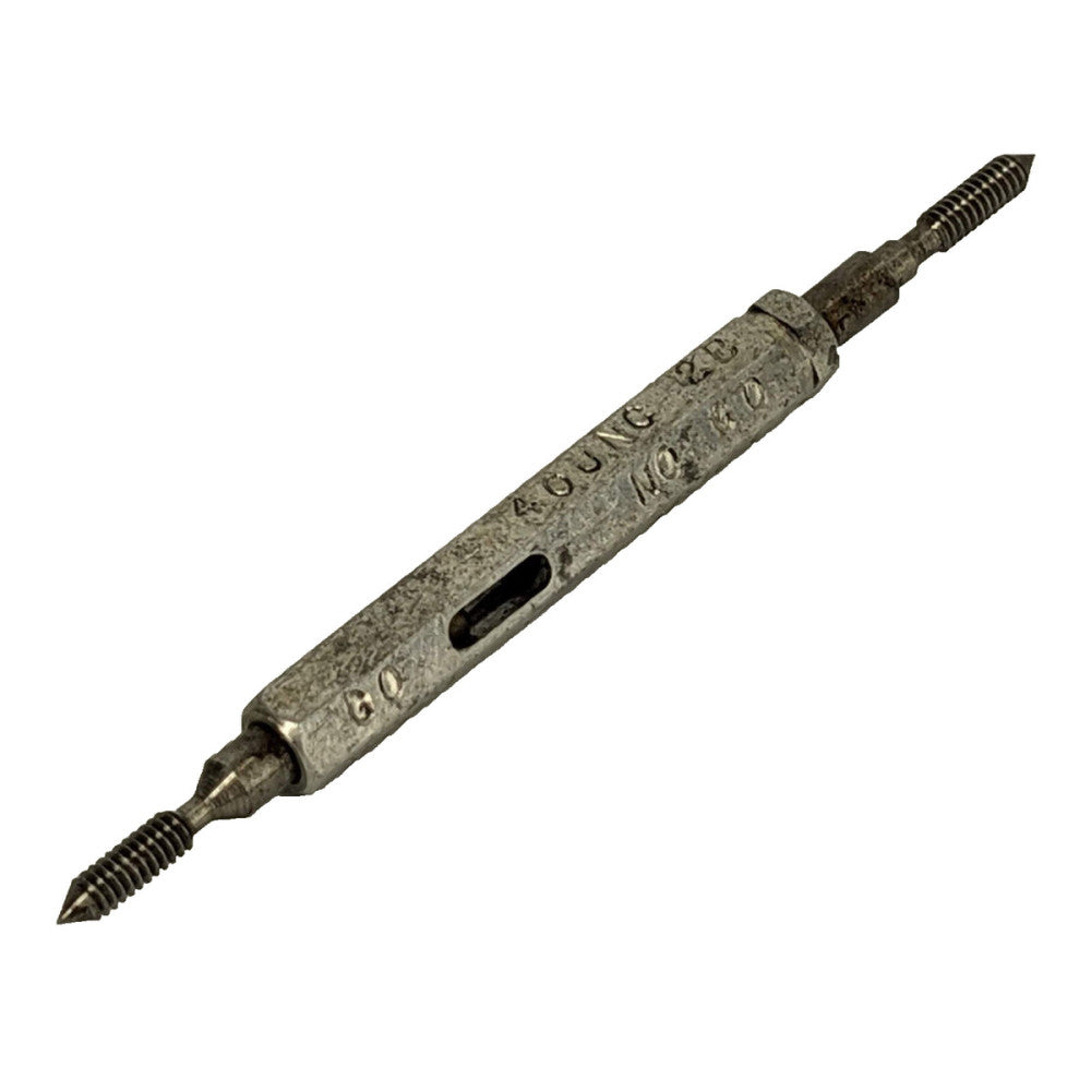 Hueckstaedt 4-40 UNC-2B Setting Thread Plug Gage - GO .0958" NO-GO .0991"