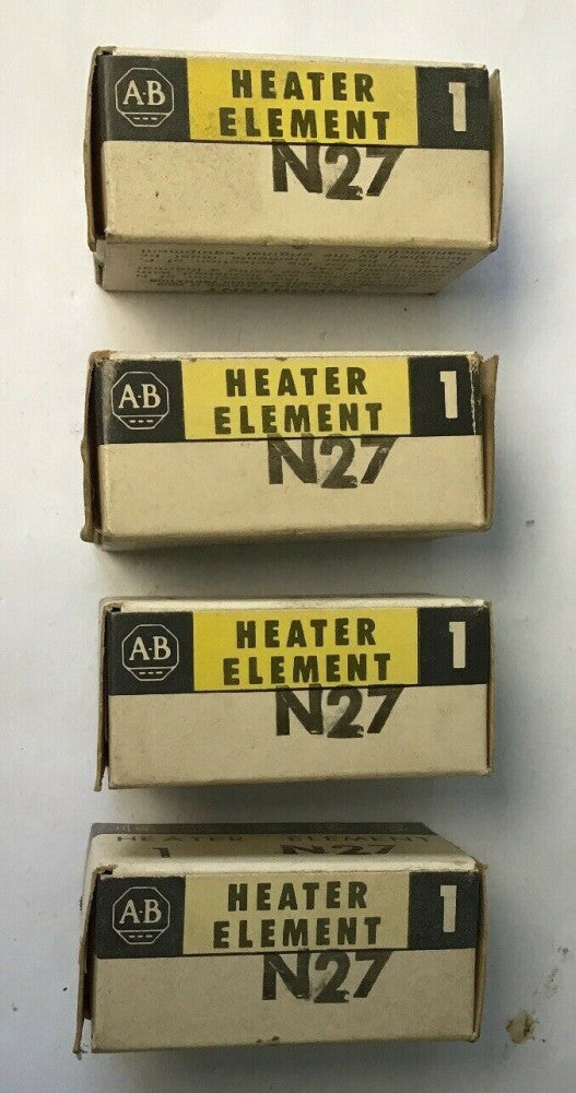 ALLEN BRADLEY N27 HEATER***LOTOF4***