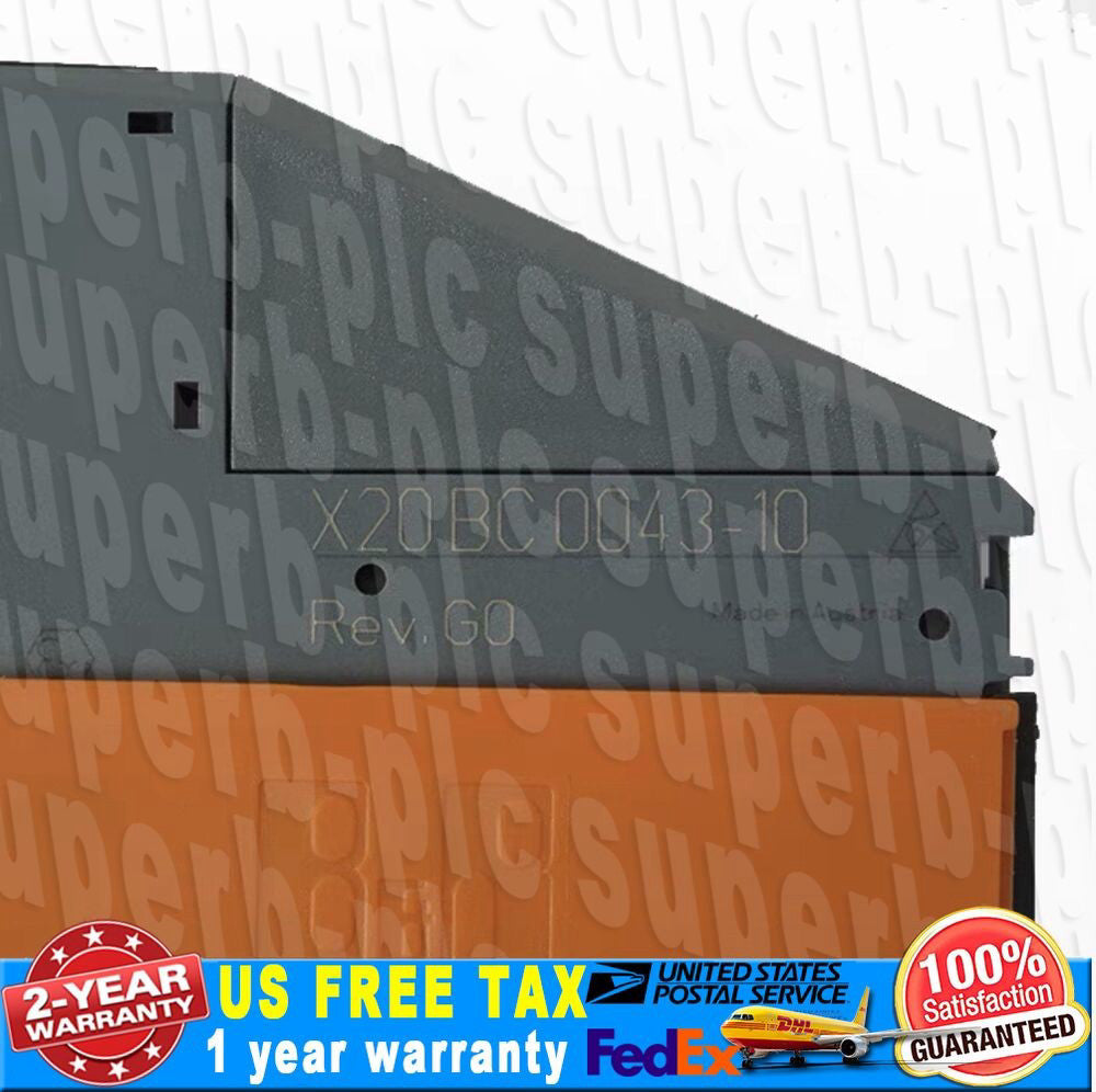 1PC X20BC0043-10 X20 BC 0043-10 For B&R Module New Expedited Shipping