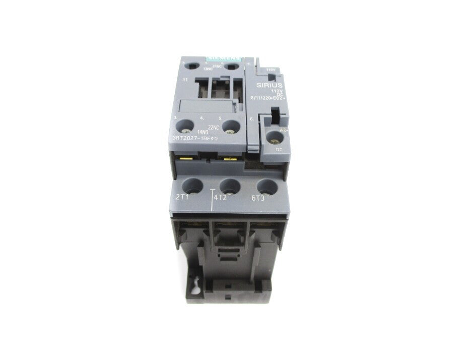 SIEMENS 3RT2027-1BF40 110VDC NUPI