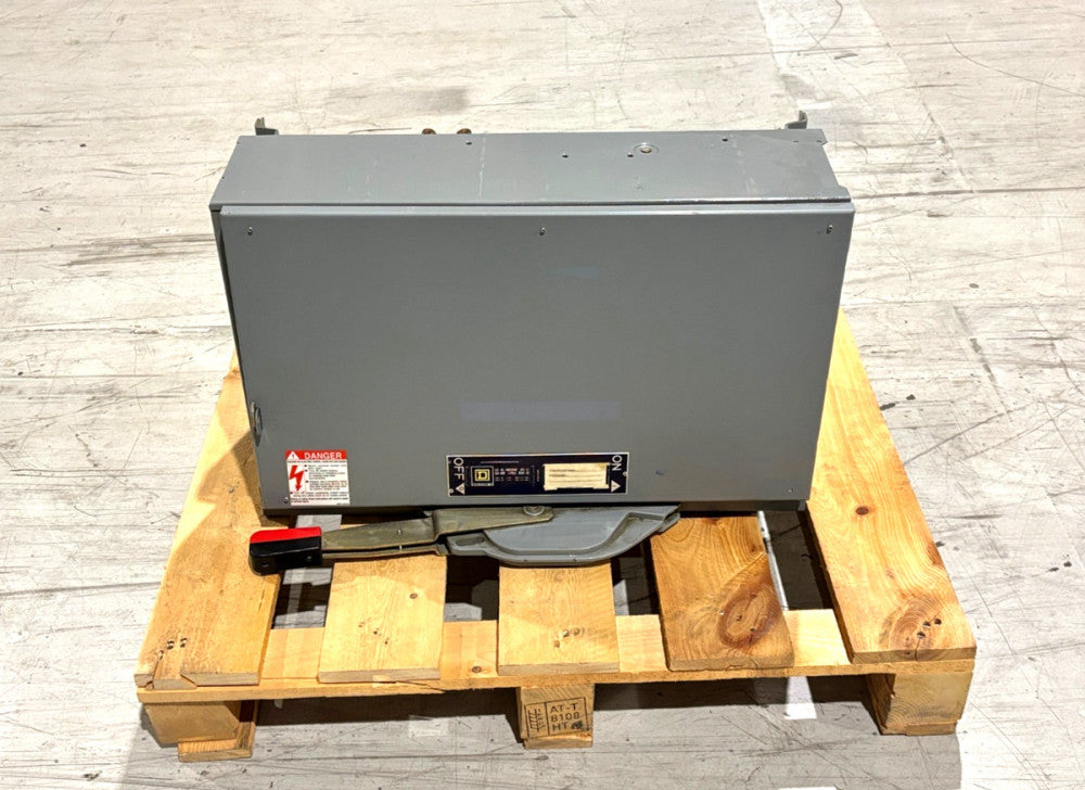 Square D QMB366W Ser. E2 600A 3 Pole 600V Fusible Panelboard Switch Disconnect