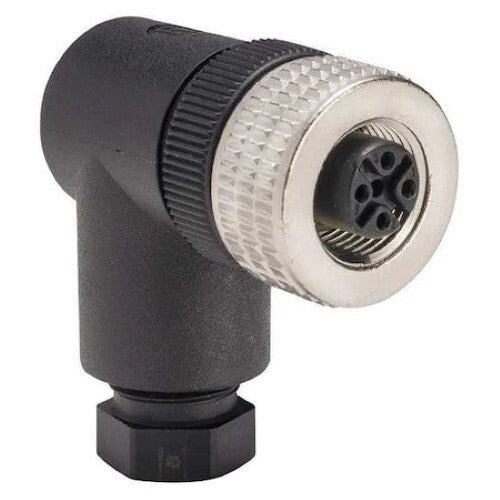 Telemecanique Sensors XZCC12FCM40B Internal Thread Connector,125Vac/150Vdc 90º