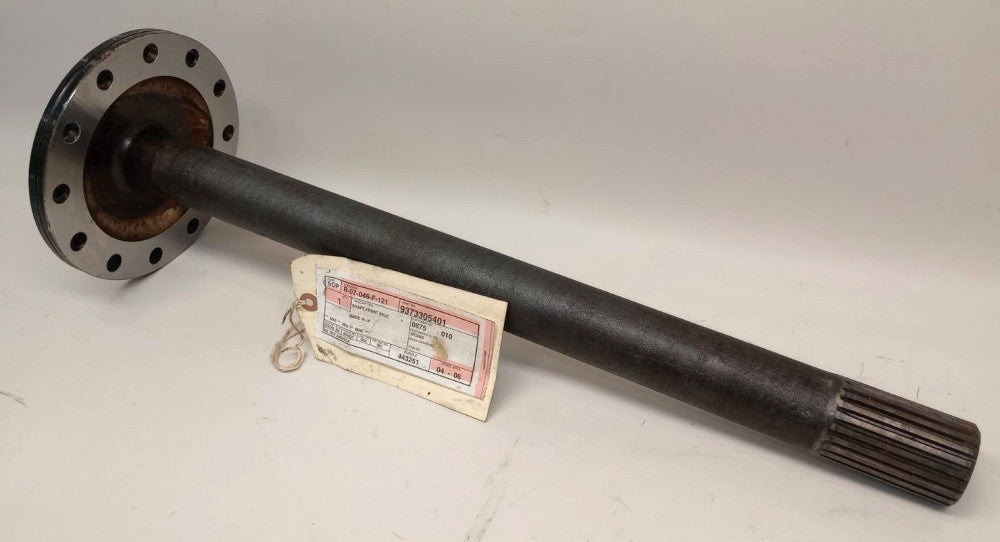 Mitsubishi 93733-05401 Front Axle Shaft 12 Hole 1-7/8" 22 Spline 7-5/8"Flange OD
