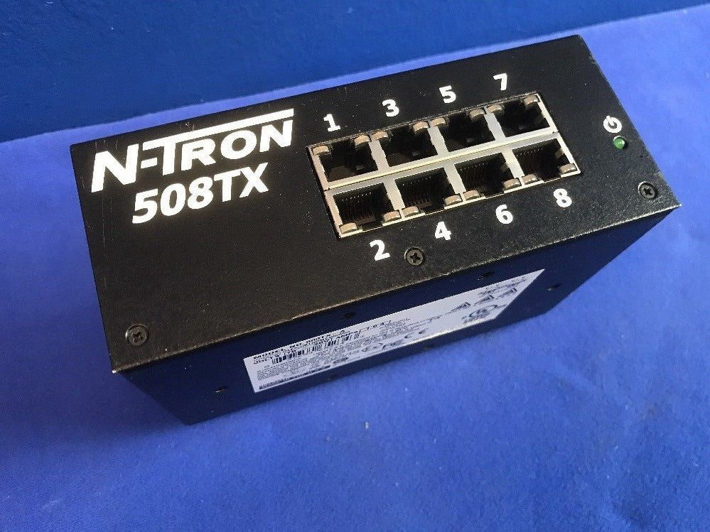 N-TRON 508TX-A INDUSTRIAL ETHERNET SWITCH, 8-PORT