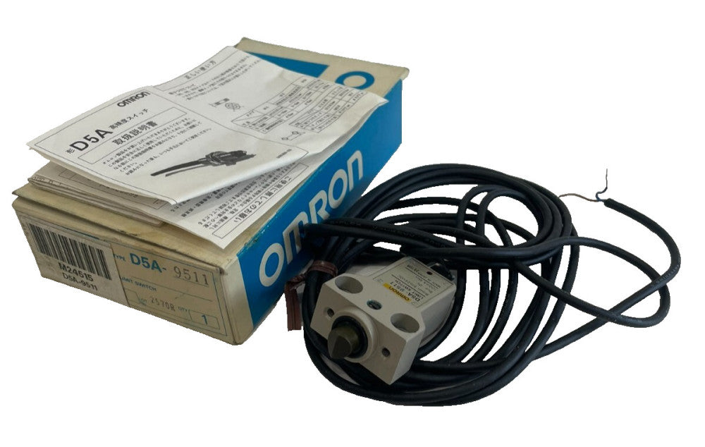 NEW OMRON D5A-9511 LIMIT SWITCH 5 to 24 VDC D5A9511