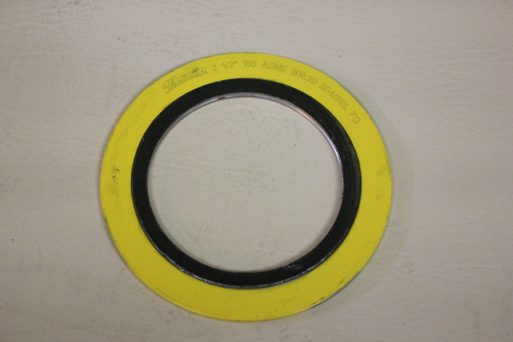 NEW LOT OF 4 FLEXITALLIC GASKET 2 1/2" B16.20 304/SEL FG