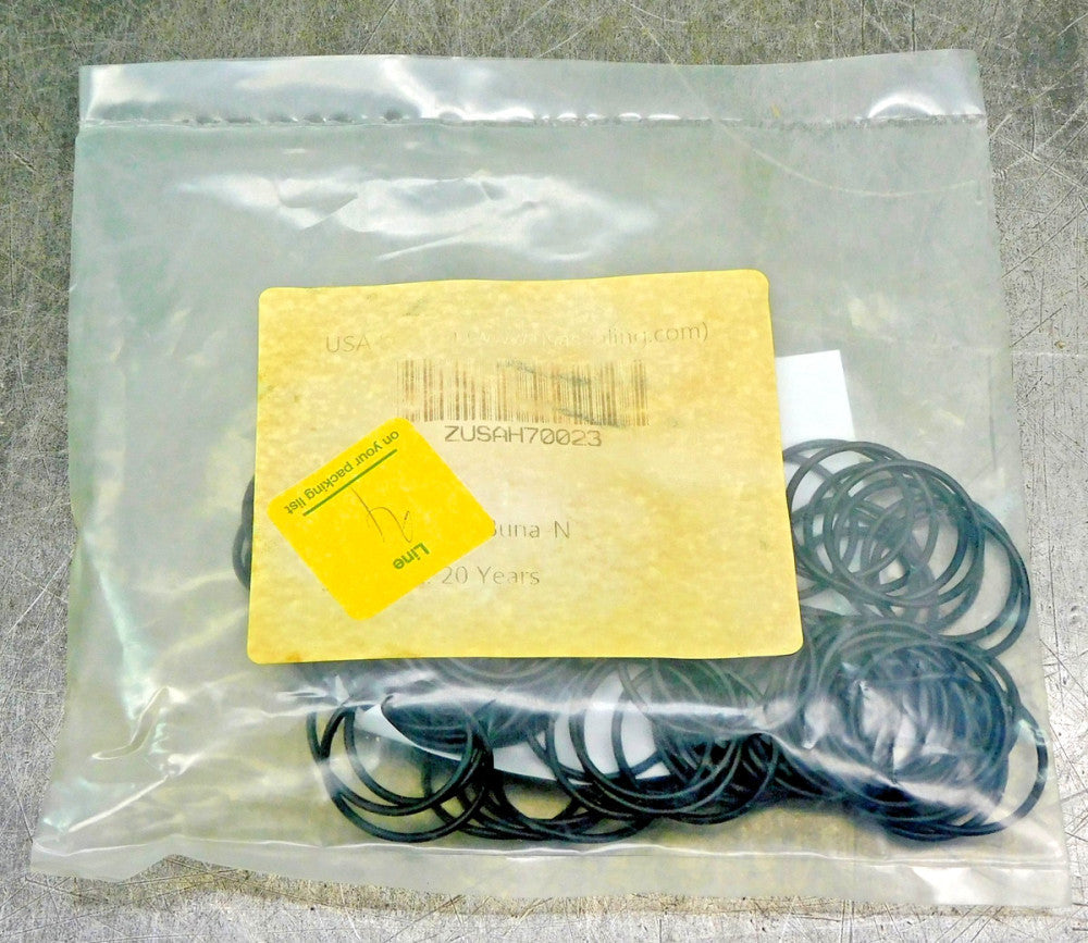 USA Sealing Buna-N 023 Rubber O-Ring 70A Durometer Lot of One-Hundred (100)