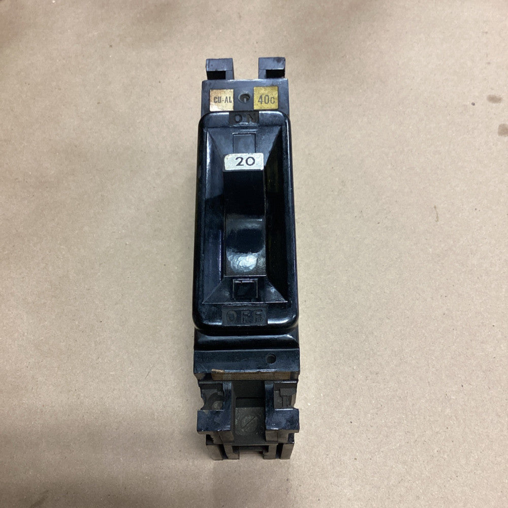 Federal Pacific NEF NEF213020 1 pole 20 amp 277v Circuit Breaker NEF13020
