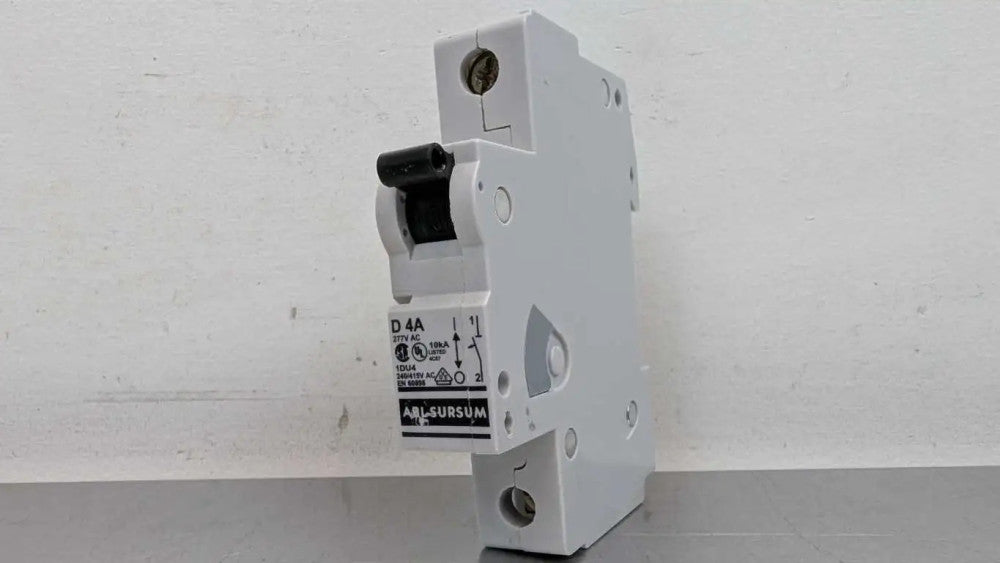 Altech 1DU4 Miniature Circuit Breaker D4A ABL SURSUM 277VAC 4A