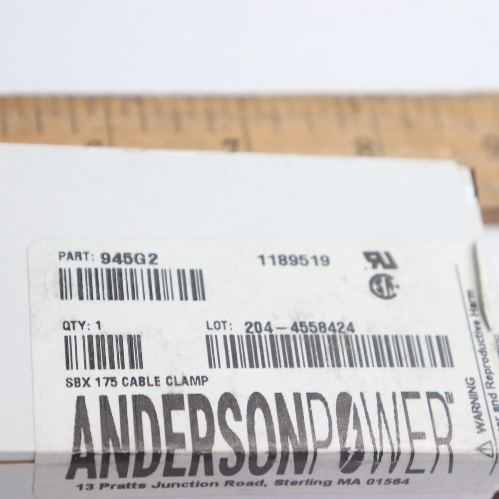 Anderson Power Heavy Duty Power Connectors Cable Clamp 945G2