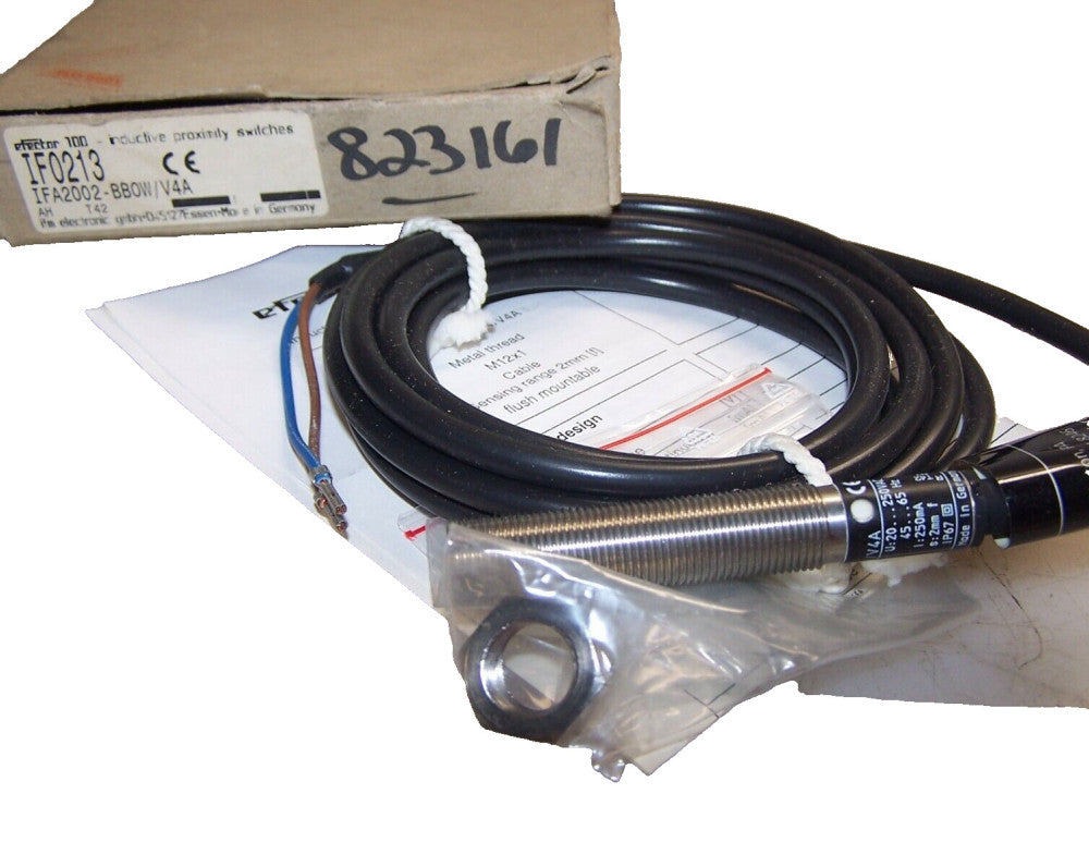 NEW IFM EFFECTOR IF0213 INDUCTIVE PROXIMITY SWITCH  IFA2002-BBOW/V4A