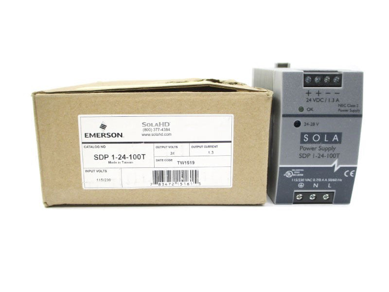 EMERSON SDP1-24-100T 24VDC 1.3A NSMP