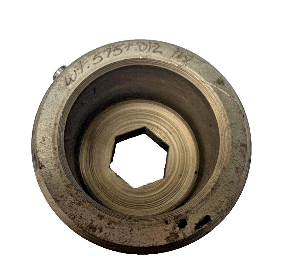 WILSON TOOL HEXAGON DIE .575" t .012 CUTTER PUNCH