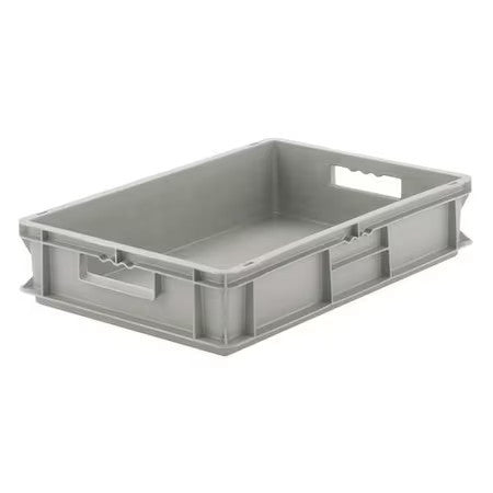 Ssi Schaefer Ef6220.Gy1 Solid & Stackable Straight Wall Storage Container, 11.5