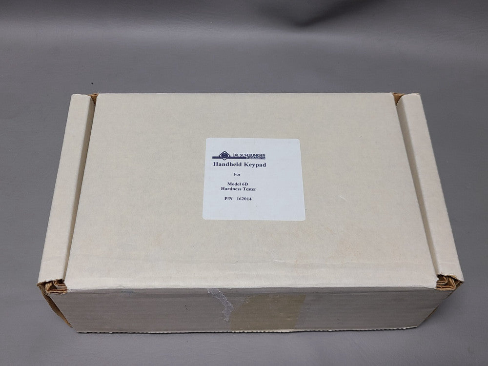 DR. SCHLEUNIGER 6D TABLET HARDNESS TESTER HANDHELD KEYPAD HV40RT-1