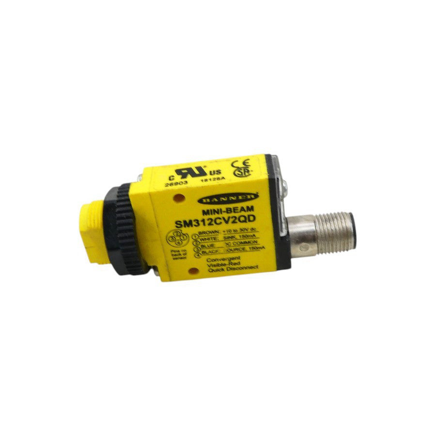 BANNER ENGINEERING SM312CV2QD 10-30VDC NSNP