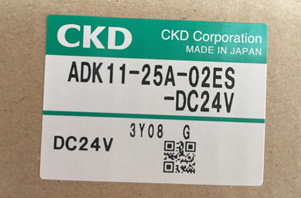 CKD ADK11-25A-02ES DC24V Solenoid Valve NEW