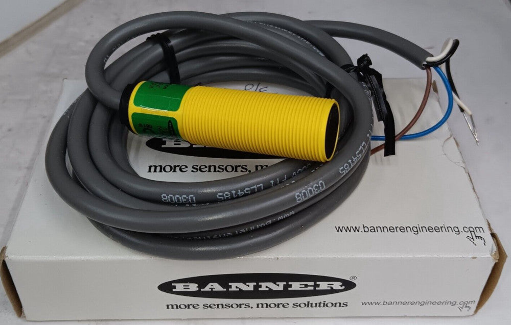 NEW BANNER S18SN6LP PHOTOELECTRIC SENSOR 32725