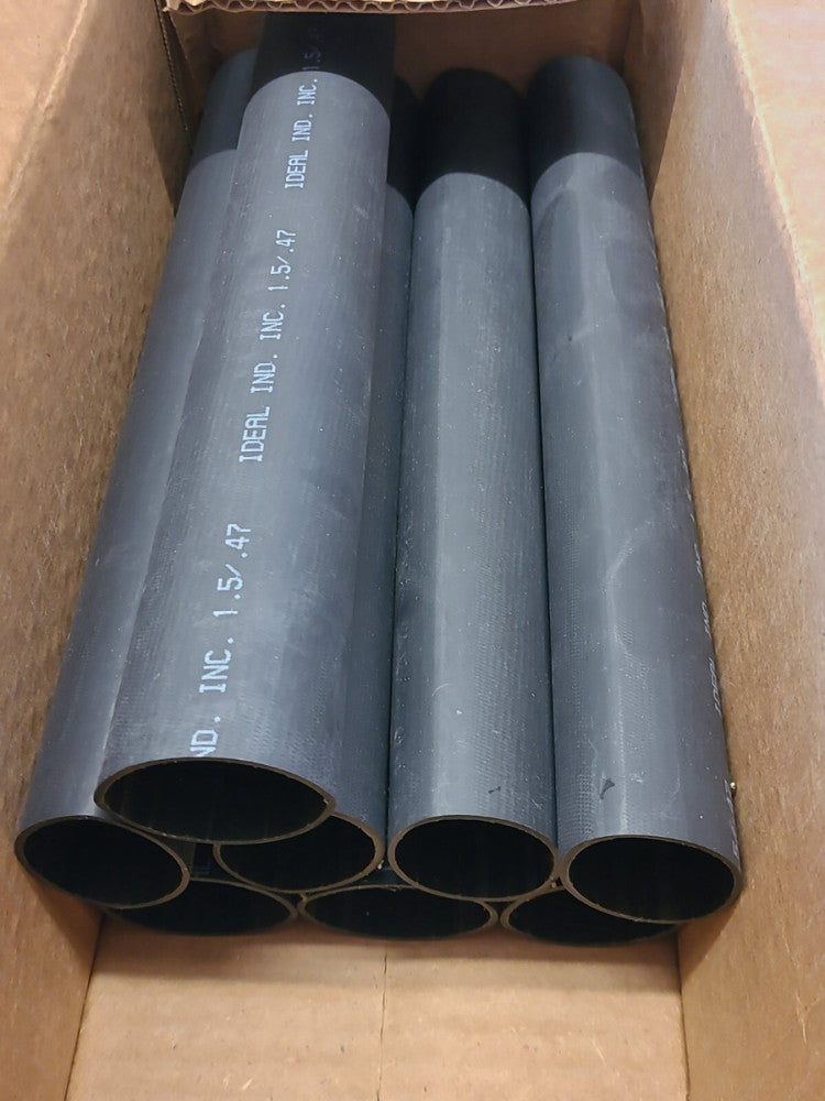 Lot of 8 Ideal 46-357 Thermo-shrink Heat Shrink Tubing 12" X 1.50/.47