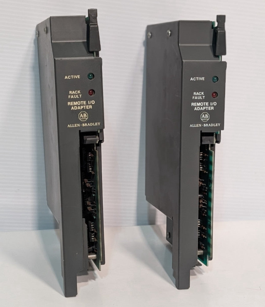Lot of 2: Allen-Bradley 1771-ARC Remote I/O Adapter PLC Interface Module, Ser. B