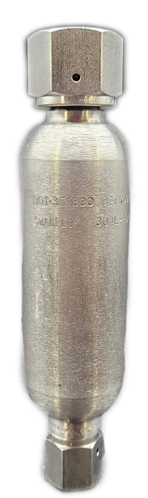 Swagelok SS-304L-HDF4-75 Sample Cylinder 