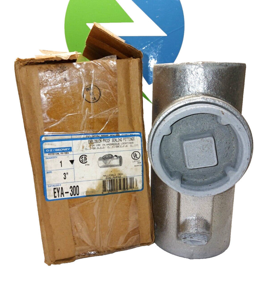 NEW OZ-GENDNEY 3" EXPLOSION PROOF SEALING FITTING  EYA300