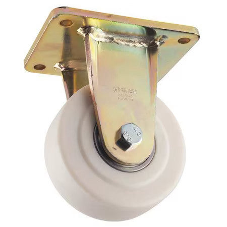 Zoro Select Bs-Gspo 125K Rgd Plate Caster,Nylon,5 In.,3850 Lb.