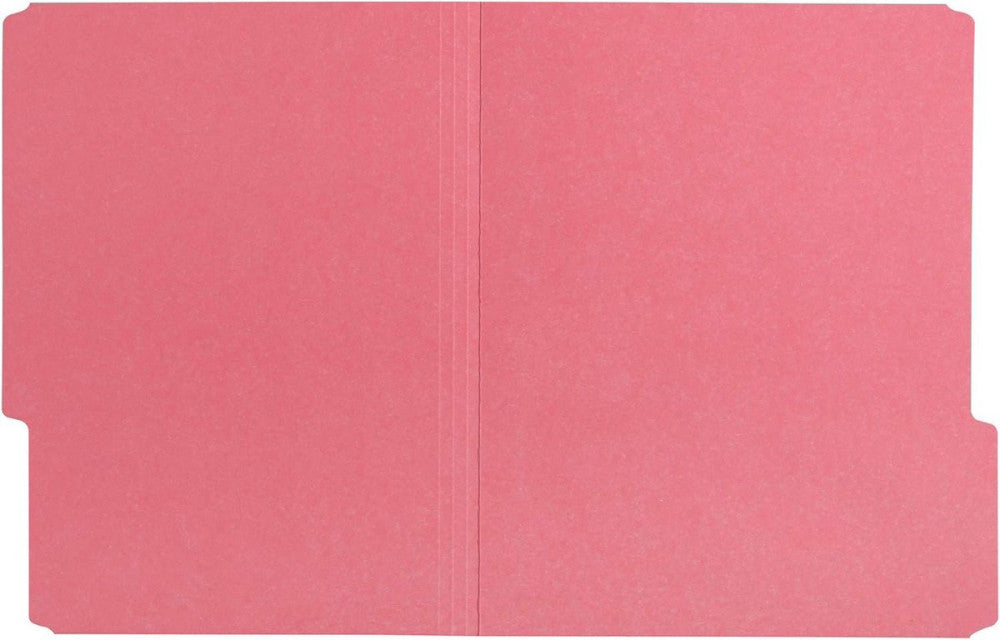 Amazon Basics File Folders, Letter Size, 1/3 Cut Tab, Red, 36-Pack