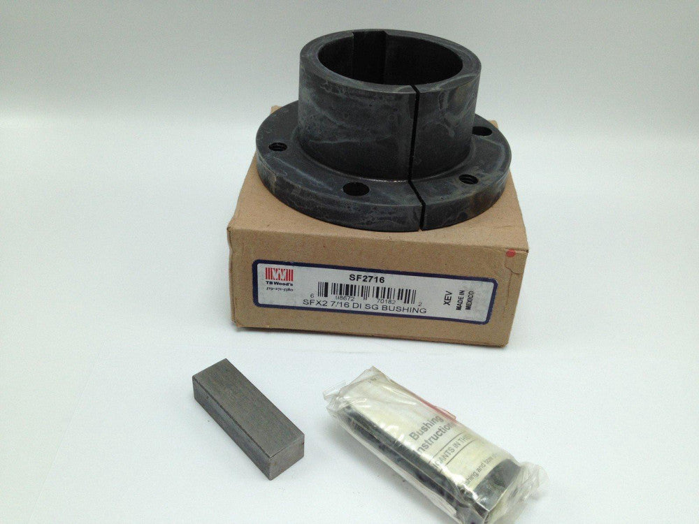 NEW TB Wood's SF 2-7/16 SG Bushing 2-7/16" Bore 