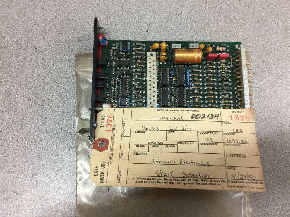 NEW GRECON PC BOARD LINE CARD 2036-06-02