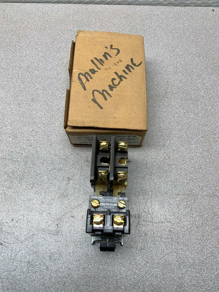 NEW IN BOX JOSLYN CLARK TYPE PMS 5S SLIM JIM RELAY 5SWW-26