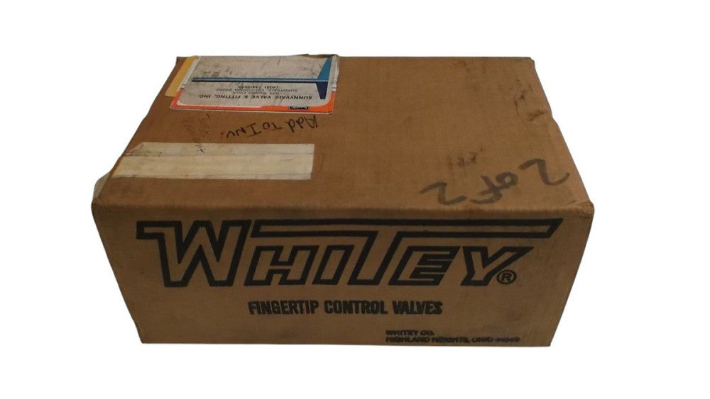 WHITEY VALVE SS-M3NBF8 NSMP