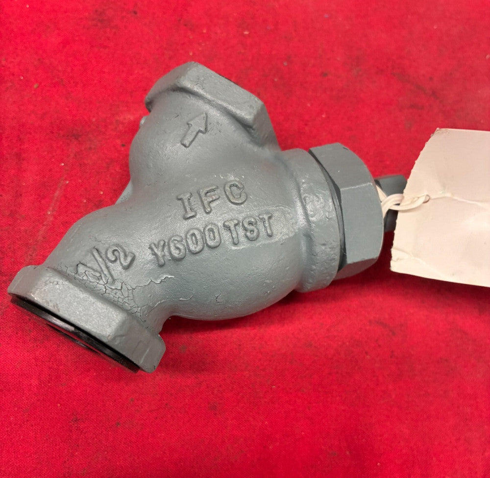 IFC 1/2" Y600TST Y-STRAINER CLASS 600 NPT WCB