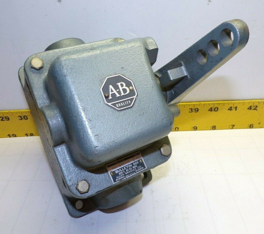 NEW ALLEN BRADLEY OPERATED LEVER LIMIT SWITCH 600 VAC/DC  801-DSK145