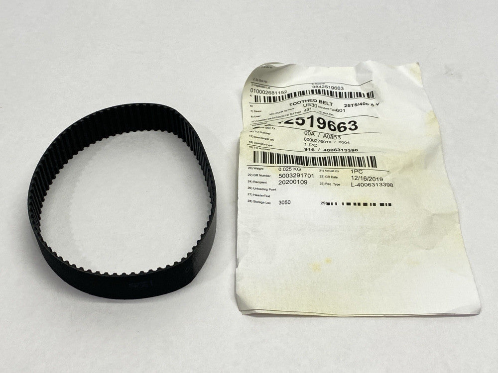 Bosch Rexroth 3842519663 Toothed Belt 25T5/400