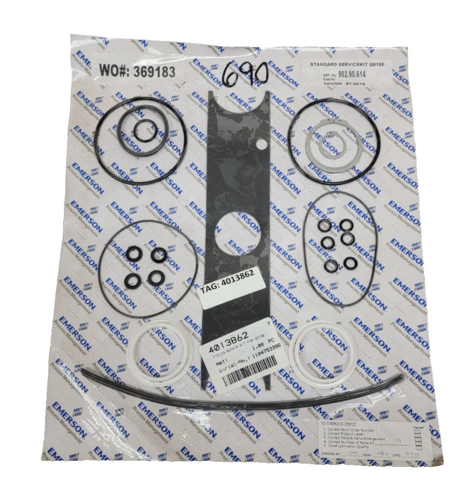 Emerson FieldQ Repair Service Kit 902.90.614 for Q0150
