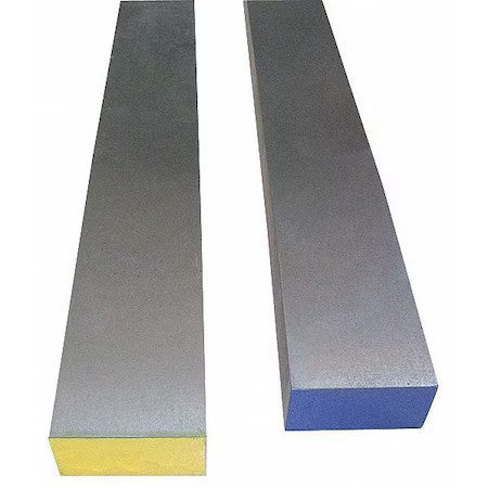 ZORO SELECT A2141126 Air Hard Flat Stock,A2,1-1/2 In Wx36 InL
