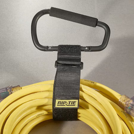 RIP-TIE J-20-E10-O Cable Tie Strap, 20 in L, 4-1/2 in Max Bundle Dia., Orange,