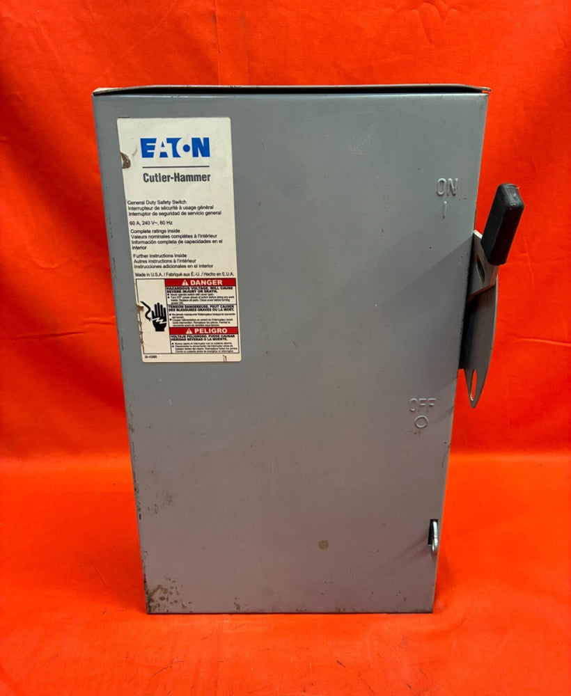 EATON CUTLER-HAMMER GENERAL DUTY SAFETY SWITCH DG322NRB SERIES B