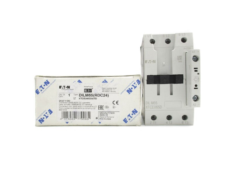 EATON XTCE065D00TD DILM65(RDC24) 24-27VDC NSMP